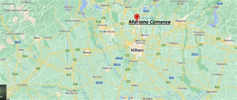 Dove Si Trova Mariano Comense Italia Mappa Mariano Comense Dove Si Trova