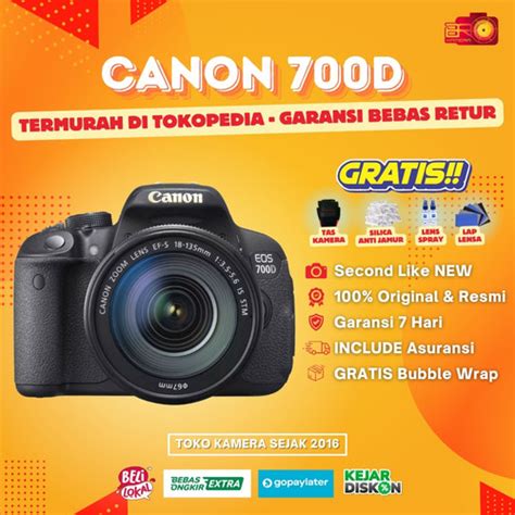 Jual Canon D Lensa Kit Kamera Dslr Seken Setara Dslr D D