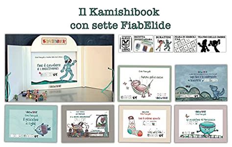 Amazon It Il Kamishibook Con Sette Fiabelide Testo In Simboli