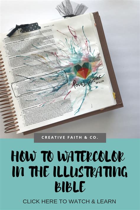 How To Watercolor In The Illustrating Bible Sticker Club Illustrated