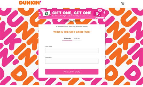 [Dead] $80 in Dunkin' gift cards for $50