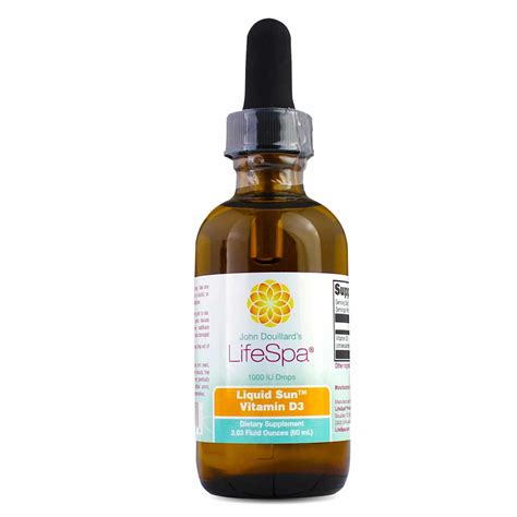 Liquid Sun Vitamin D3 - Dr. John Douillard's LifeSpa