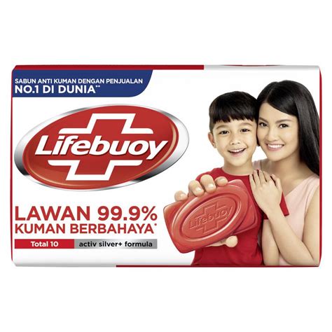 Jual Lifebuoy Sabun Batang Total 10 75G 1 Karton Perawatan Diri