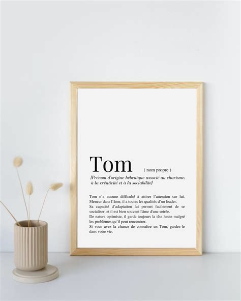 Custom Printable Poster Name Definition Poster Etsy