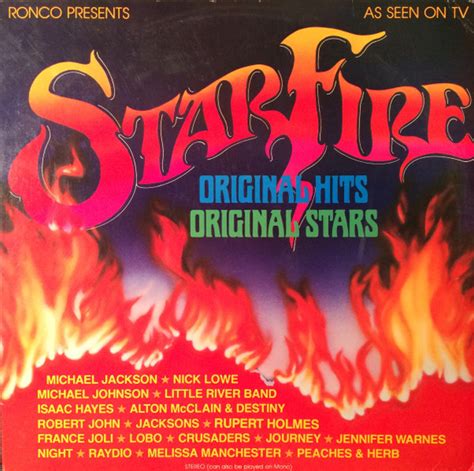 Star Fire Vinyl Goldisc Pressing LP Compilation 1980 R2395234