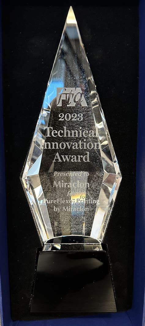 Miraclon Receives FTA Technical Innovation Award For PureFlexo