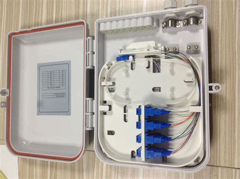 Ip66 Waterproof Fiber Termination Box 16 Port Wall Mounted Easy