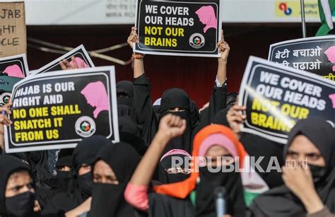 As Ambil Sikap Soal Larangan Jilbab Di India Id