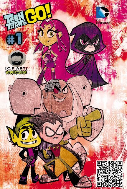 Teen Titans Go Variant Cover Cp Art