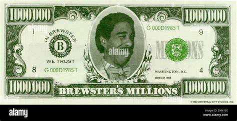 BREWSTER'S MILLIONS Stock Photo - Alamy