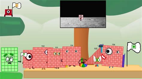 Numberblocks Prime Team Numberblock Hundreds On The Moon Youtube Hot Sex Picture