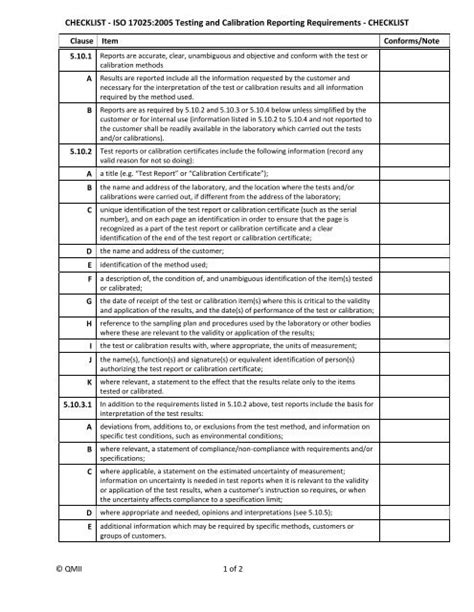 Iso Assessment Checklist Excel Wolfbowl