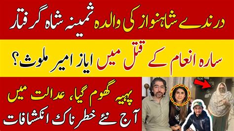 Shahnawaz Amir Case Ayaz Amir Son Latest News Update Sara Inam