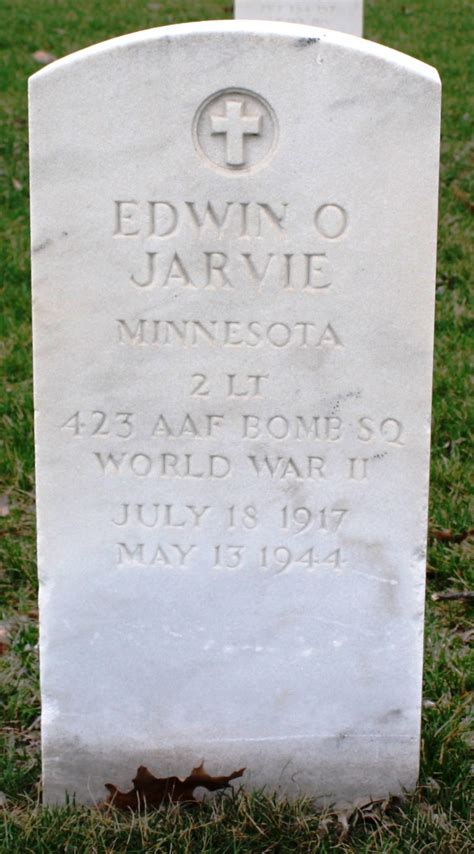 2LT Edwin Oskar Jarvie 1917 1944 Find A Grave Memorial