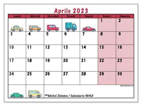 Calendari Aprile Da Stampare Michel Zbinden It