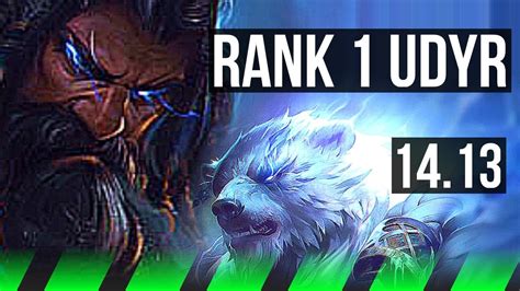 Udyr Vs Volibear Jgl Rank Udyr Games Dominating