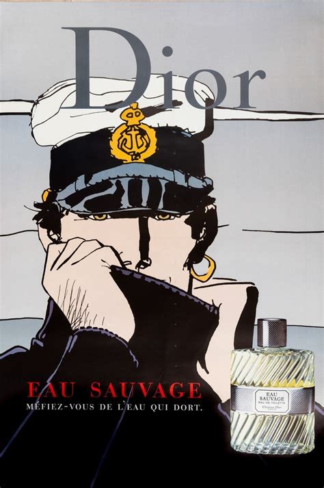 Hugo Pratt Dior Eau Sauvage Corto Maltese Asta Pop Culture E