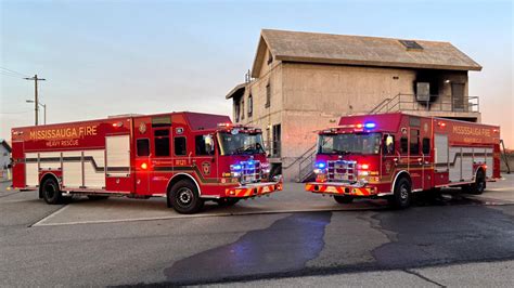 Mississauga Canada Fire Welcomes Two Heavy Rescues