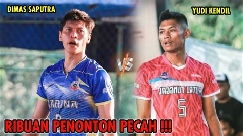 Ribuan Penonton Pecah Dimas Saputra Ft Tim Kaik Vs Yudi Kendil Ujo