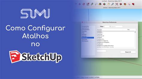 Como Configurar Atalhos No SketchUp YouTube