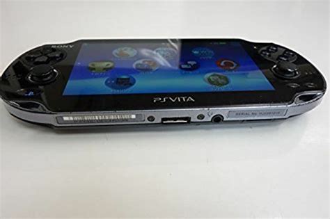 PlayStation PS VITA Console Only Wi Fi Model Crystal Black PCH 1000