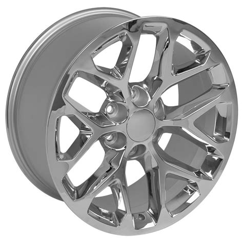 22 Inch Chrome Snowflake Gm Replica Wheel Wheels4trucks