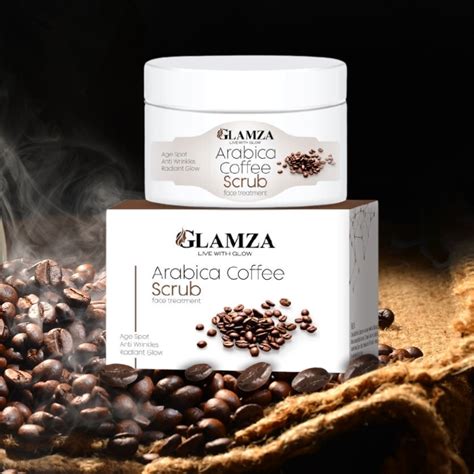 Buy 100 Natural Arabica Coffee Scrub Online Glamza