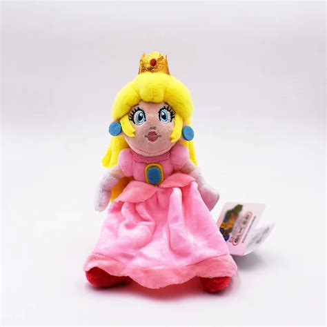 3styles 20cm Peach Daisy Rosalina Princess Super Mario Plush Toy Doll