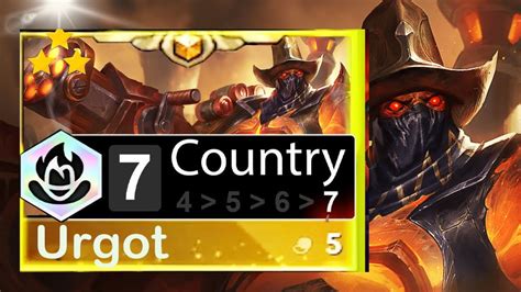 Tft Star Urgot Country Is So Broken Best Cost