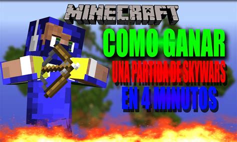 Como Ganar Una Partida De Skywars En Minutos Youtube