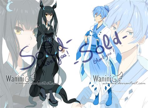 Gijinka Adopts [CLOSED] by Wanini on DeviantArt