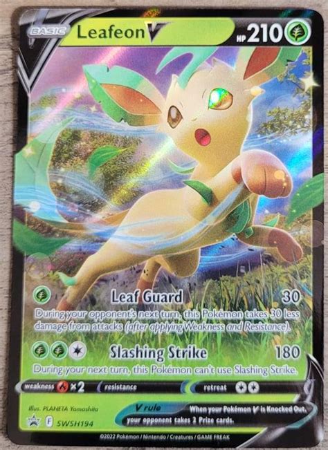 Leafeon V SWSH194 Prices Pokemon Promo Pokemon Cards