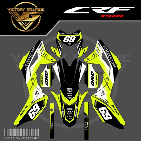 Jual Decal Crf 150 L Full Body Decal Sticker Crf 150l Stiker Motor