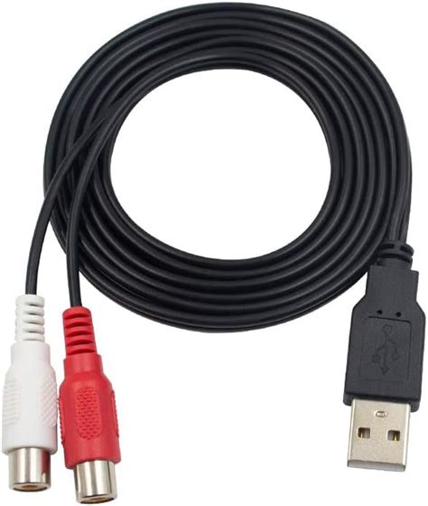 Amazon Duttek Rca To Usb Converter Cable Usb To Rca Cable Usb