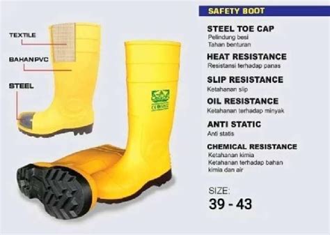 Jual Sepatu Boot Rubber Safety Legion Karet Ujung Besi Steel Toe Proyek