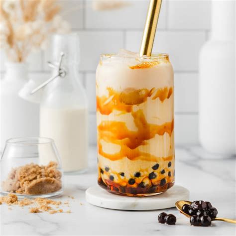 Brown Sugar Milk Tea Tiger Milk Tea Recipe Takes Two Eggs