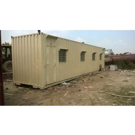 Steel Rectangular Square Office Accomodation In Container Easily