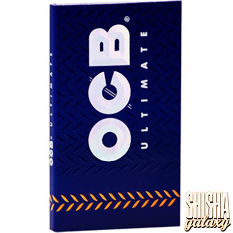 OCB Ultimate Kurz Ultra dünn Zigarettenpapier 100 Blättchen