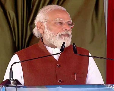 Pm Modi Inaugurates Saryu Canal Project In Ups Balrampur