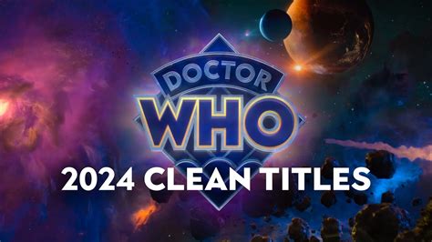 Doctor Who Clean 2024 Titles Season One Youtube