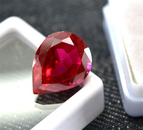 9 55 Ct Natural Rare Certified Burma Ruby VVS AA Cut Loose Gemstone