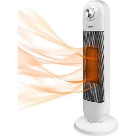 Radiateur Soufflant Électrique 2 en 1 Chauffage Ventilateur en