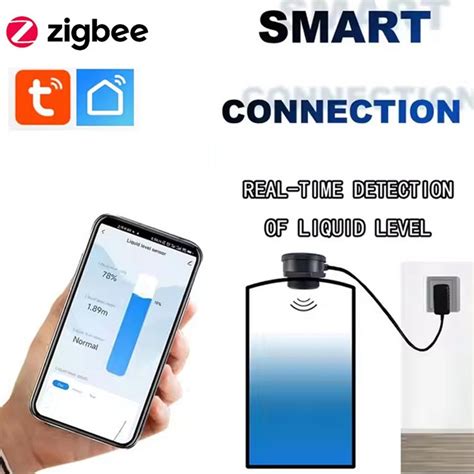 Tuya Smart Zigbee Liquid Level Meter Remote Control