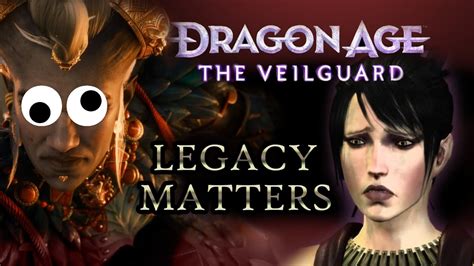 Dragon Age The Veil Guard A Lesson In Legacy Youtube