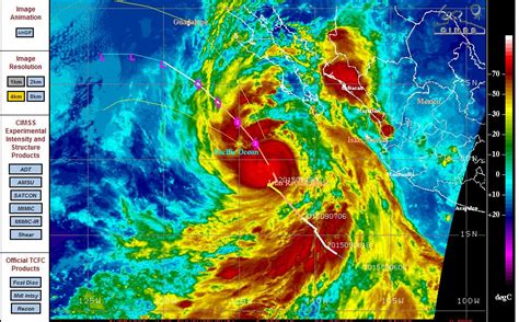 New and current Pacific Ocean storms September 9 2015 - Extreme Storms