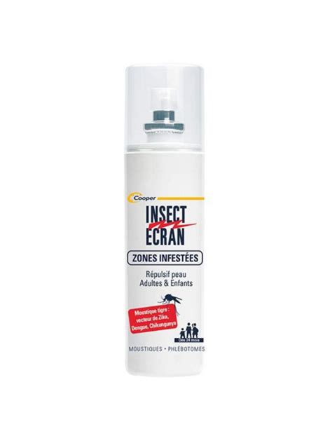 Insect Ecran Anti Moustiques Spray Zones Infest Es Ml