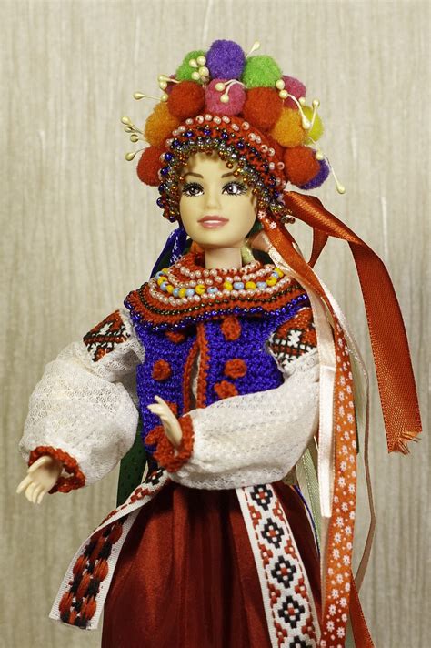 Ukrainian Doll Ukrainian Bride Ukrainian Barbie Clothes Etsy Barbie