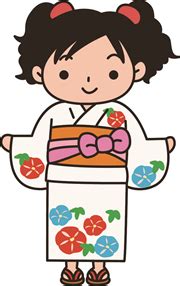 浴衣の女の子 | クリップアート | プリントアウトファクトリー | MyRICOH（マイリコー）