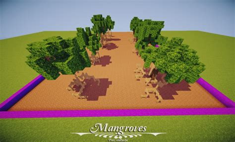 Mangrove Trees Schematic Download [By scallysche] Minecraft Project