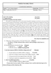 Exam Esl Worksheet By Innessoul